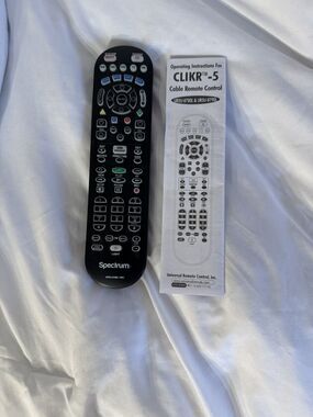 Spectrum Cable Box Remote Control CLIKR-5 Replacement UR5U-8780L UR5U-8790L